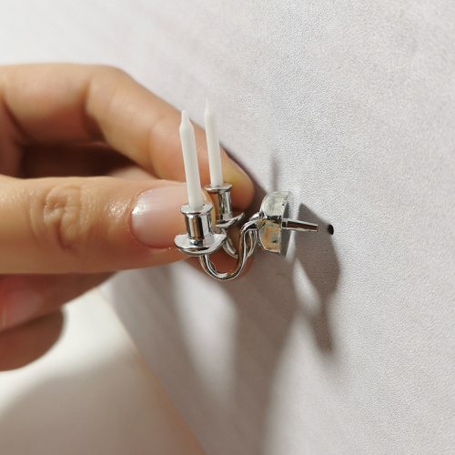 Бра для кукол с 2-мя подсвечниками, три цвета фото 3