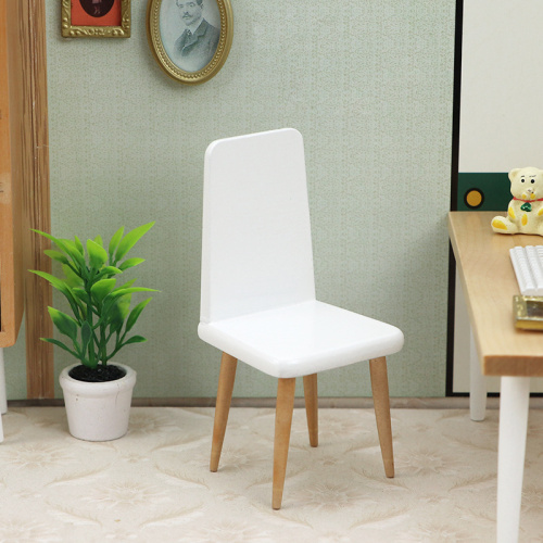 Стул для кукол Белый Миниатюра 1:12 | Галерея фото | Pava.pro Стул для кукол Белый Миниатюра 1:12 - фото товара