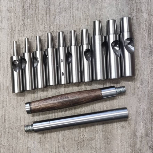 Пробойники-высечки для кожи 2-8 мм Набор, Россия  PR KR-5 - фото товара фото 3