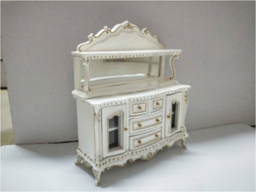 Комод для кукол с зеркалом и стеклянными дверками белый Миниатюра 1:12 | Галерея фото | Pava.pro Комод для кукол с зеркалом и стеклянными дверками белый Миниатюра 1:12 - фото товара