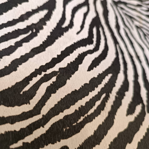 Кожа с ворсом 1,2-1,4 мм Зебра 2 фото 4