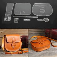 Шаблоны-лекала для сумочки XBX-12  - купить для кожевенного хобби