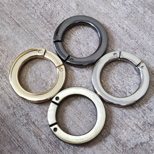 Кольцо-карабин разъемное 23 мм фото 6