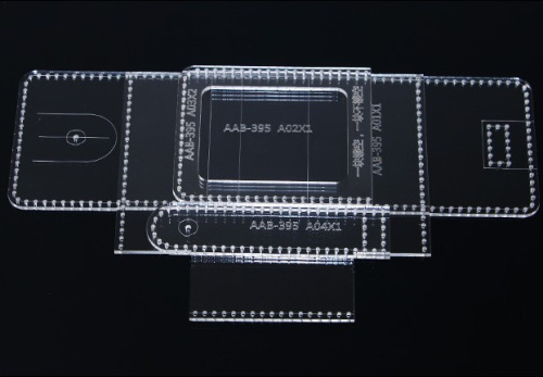 Шаблон-лекало Косметичка AAB-345  AAB-345 - фото товара фото 3