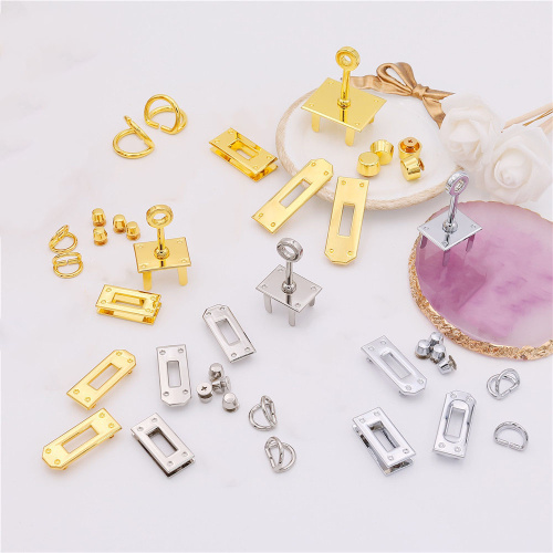 Комплект фурнитуры для сумки с цепочкой DS-J2022 Комплект фурнитуры для сумки с цепочкой DS-J2022