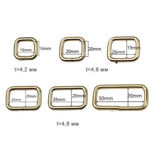 Рамка прямоугольная 16-50 мм круглого сечения фото 2