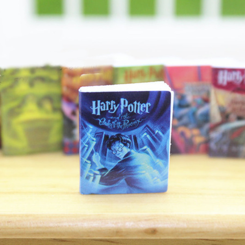 Книги Гарри Поттер для кукольного дома  B207 - фото товара фото 8
