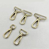 Карабин поворотный Латунь 10-38 мм