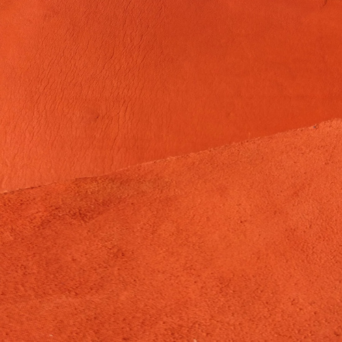 Кожа Пола краст 1,1-1,3 мм Оранжевый фото 2