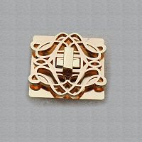 Застежка поворотная для сумки арт. 888  - купить для кожевенного хобби