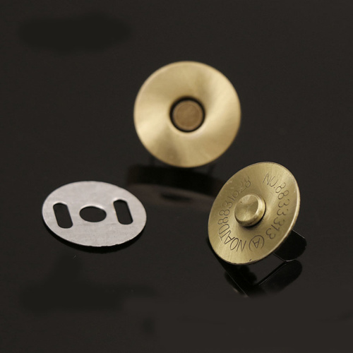 Застежка магнитная зажимная 14, 18 мм Латунь арт.445 фото 4 Застежка магнитная зажимная 14, 18 мм Латунь арт.445 фото 4