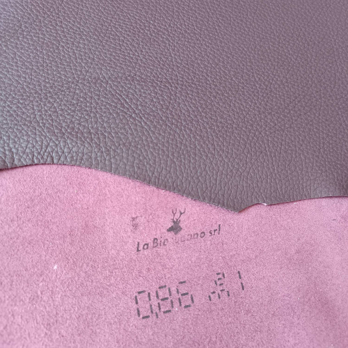 Кожа оленя 0,8 мм Бордовый Италия фото 5