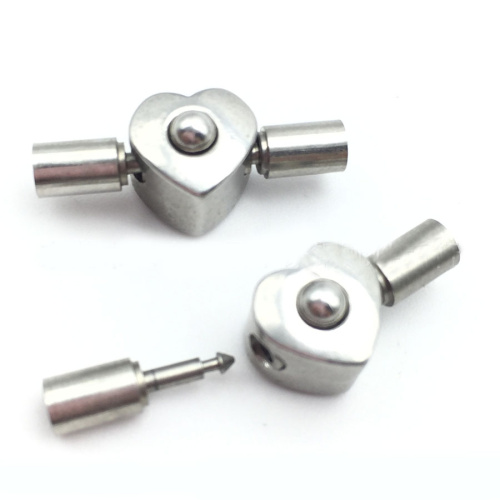 Застежка 3 мм для круглого браслета Сердце | Галерея фото | Pava.pro Застежка 3 мм для круглого браслета Сердце BR-KZ41 - фото товара