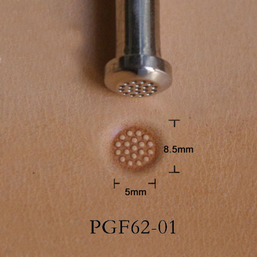 Штамп для тиснения по коже 62-01 PGF углеродистая сталь  PGF 62-01 - фото товара