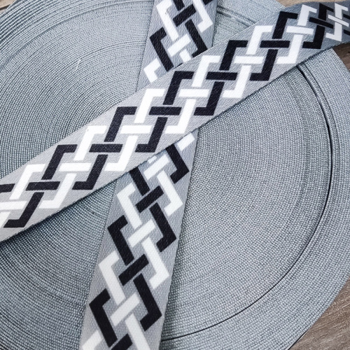 Лента ременная стропа 38 мм Двойная цепь пэ  LRP_38DC - фото товара фото 2