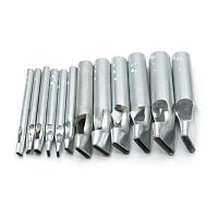 Пробойники для кожи овальные (щелевые) 6-26 мм, набор 12 шт   - купить для кожевенного хобби