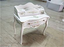 Секретер белый резной для кукол Миниатюра 1:12  - купить для кожевенного хобби