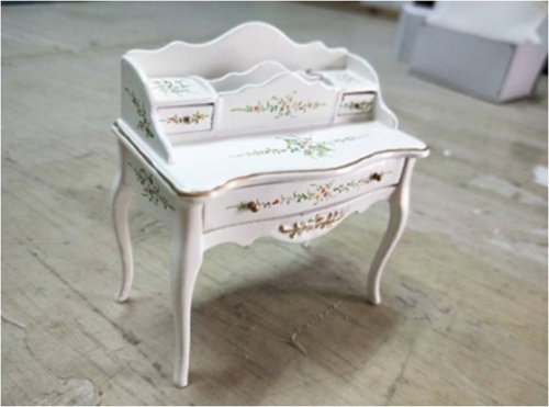 Секретер белый резной для кукол Миниатюра 1:12 | Галерея фото | Pava.pro Секретер белый резной для кукол Миниатюра 1:12 - фото товара