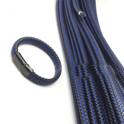 Шнур плетеный 12х6 мм с нитью 20 см фото 3