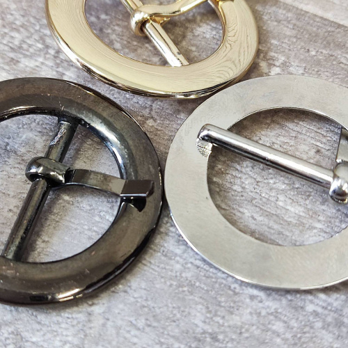 Пряжка 25 мм круглая c перекладиной Z25 фото 2