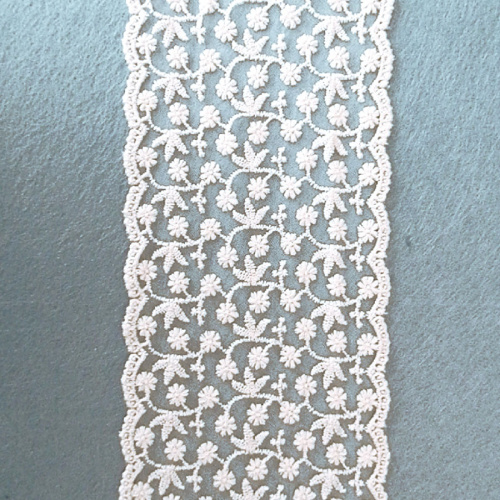 Кружево пэ Цветочный орнамент 11,5 см | Галерея фото | Pava.pro Кружево пэ Цветочный орнамент 11,5 см - фото товара
