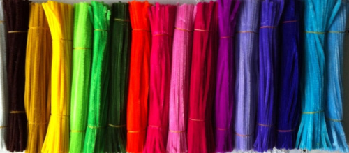 Проволока синельная 6 мм 2 цвета фото 4