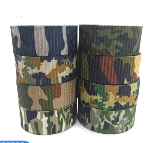 Лента ременная стропа 32 мм/2,6 мм Милитари п/э фото 3