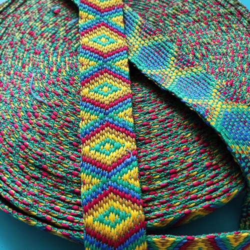 Лента текстильная 22-25 мм Вышивка Ассорти фото 9