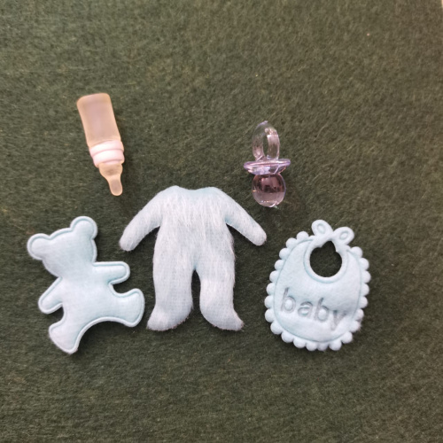 Набор для новорожденных кукол Миниатюра 1:12 фото 5