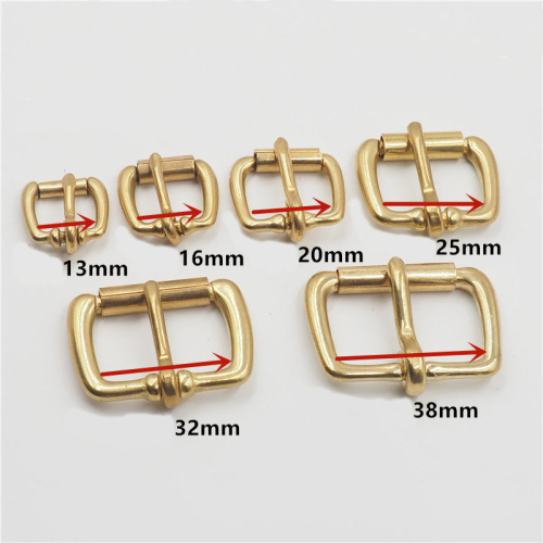 Пряжка 13-38 мм латунная c роликом 50B фото 10