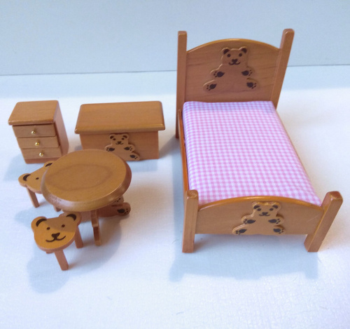 Детская комната Орех для кукольного дома 1:12 | Галерея фото | Pava.pro Детская комната Орех для кукольного дома 1:12 - фото товара