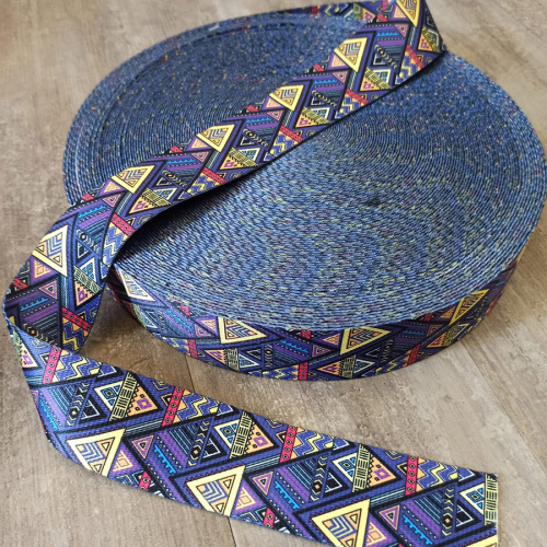 Лента ременная стропа 50 мм Треугольный мир  L-JUL33 - фото товара