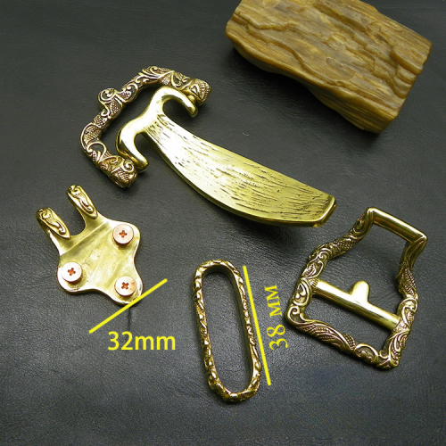 Пряжка Литтлтон декоративная 38 мм без крепежа LT 649 фото 2