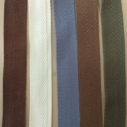 Лента ременная 23 мм Елочка хб фото 2