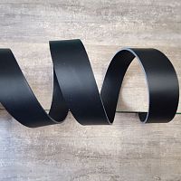 Заготовка для ремня раст. дубл. 39 мм толщ. 2,9 мм Черный Италия  - купить для кожевенного хобби