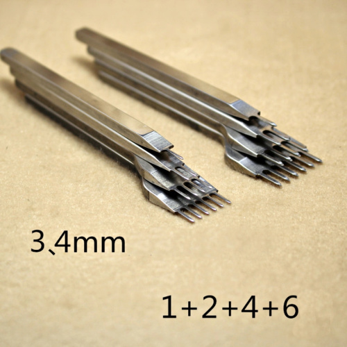 Пробойники строчные ромбовидные 4 мм 1-10 зубьев фото 2