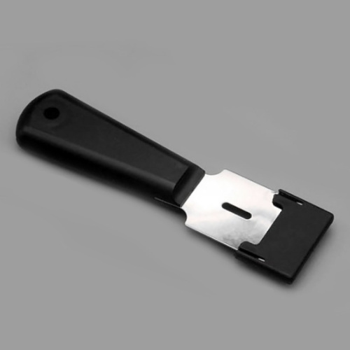 Нож шорный (шпальтовочный) №7 с черной ручкой Нож шорный (шпальтовочный) №7 с черной ручкой