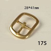 Пряжка 20 мм латунная 175  - купить для кожевенного хобби
