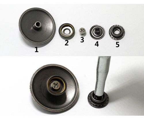 Кнопки пробивные фигурные с кончо арт.CB фото 5