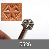 Штамп для тиснения по коже K526 AG  - купить для кожевенного хобби