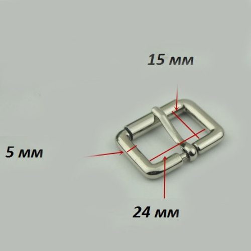 Пряжка 24-38 мм c роликом Z-032 фото 7