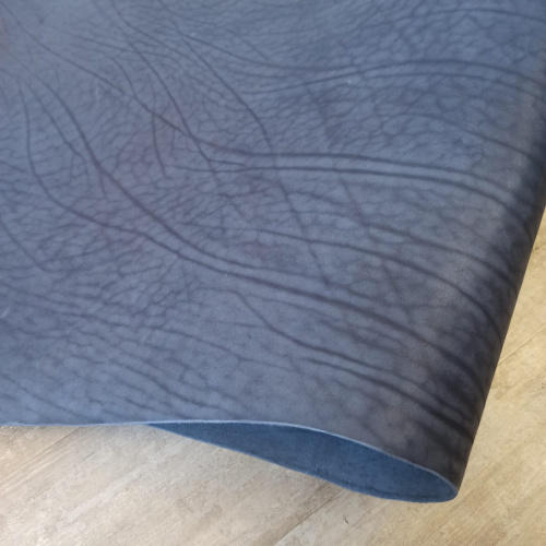 Кожа вороток 2,1-2,5 мм комб. дубл. синий фото 6