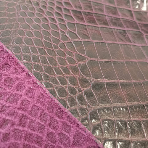 Кожа Кайман 1,0 Бордовый Турция фото 3