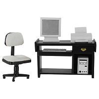 Компьютерная техника для кукол с мебелью  - купить для кожевенного хобби