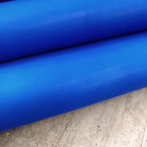 Кожа Краст 1,2-1,4 мм Ярко-Синий фото 6