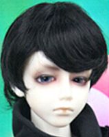 Парик для кукол мальчиков FBE051С цвет 1# размер C  - купить для кожевенного хобби