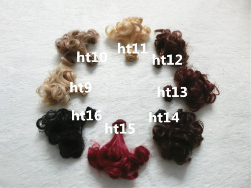 Трессы для кукол 20-25 см Кудри  фото 2