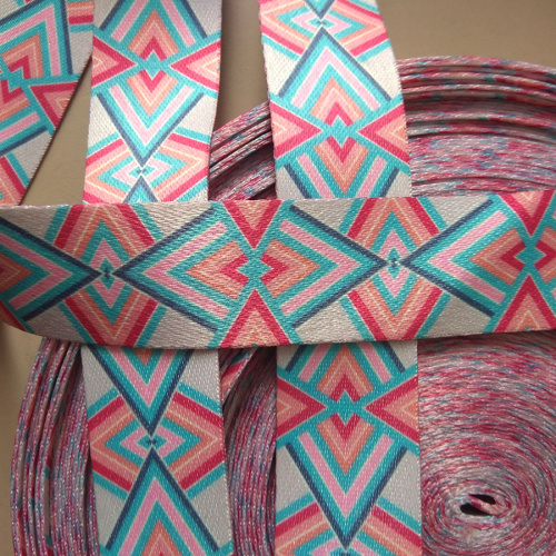 Лента ременная 38 мм Геометрический орнамент пэ | Галерея фото | Pava.pro Лента ременная 38 мм Геометрический орнамент пэ LRP_38GOR - фото товара