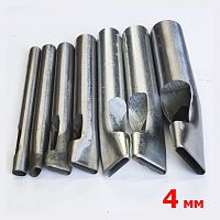 Пробойники овальные (щелевые) 4 мм