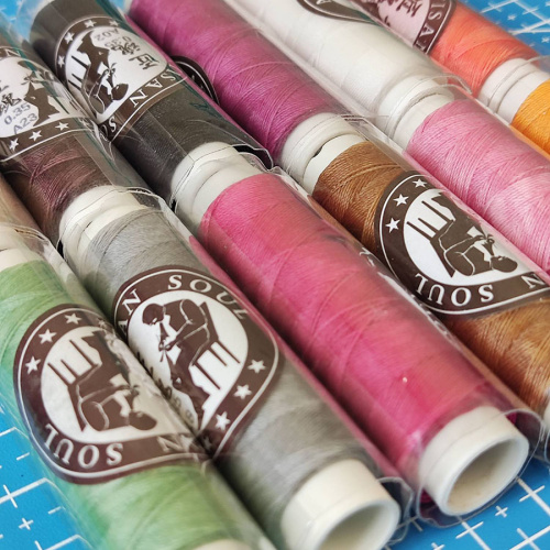 Нить для кожи вощеная 0,35 мм круглая Artisan Soul 50 м фото 5